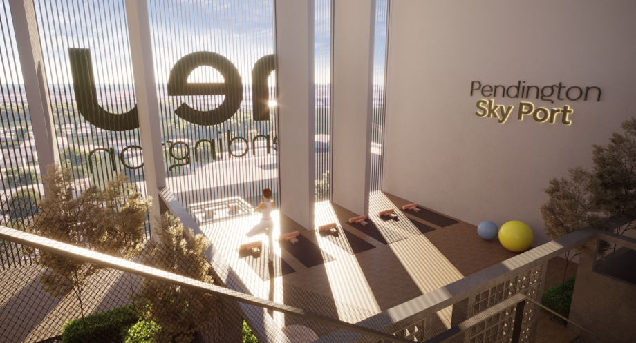 Viewing Deck at Neu Pendington