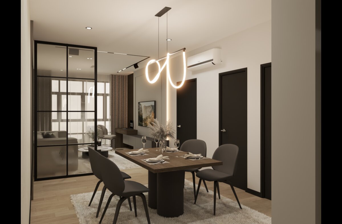 Type A floor plan — 839 sqft 平方尺